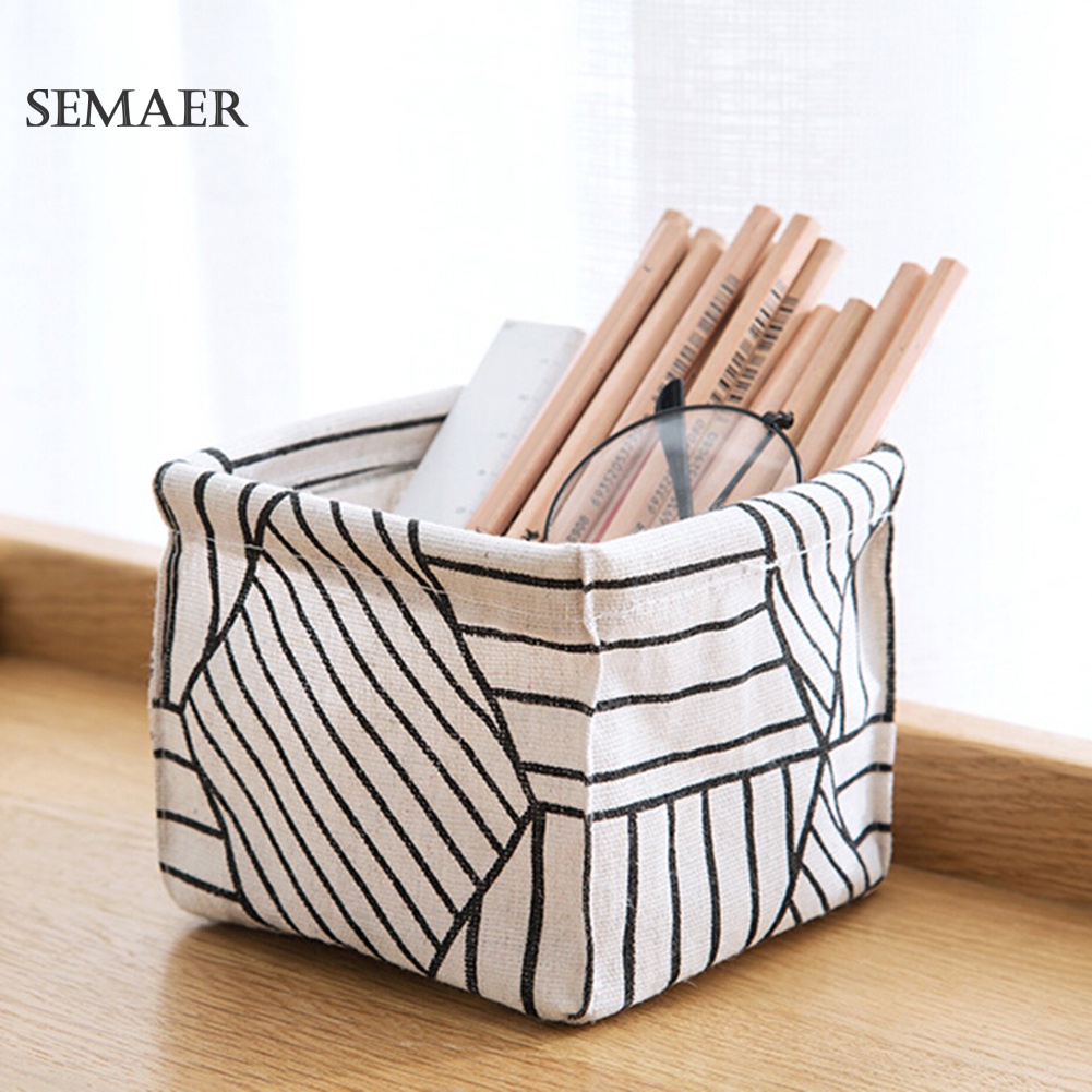 Giỏ Đựng Đồ Dùng Để Bàn Họa Tiết Cây Xương Rồng Có Thể Gấp Gọn Tiện Dụng Cho Gia Đình | BigBuy360 - bigbuy360.vn