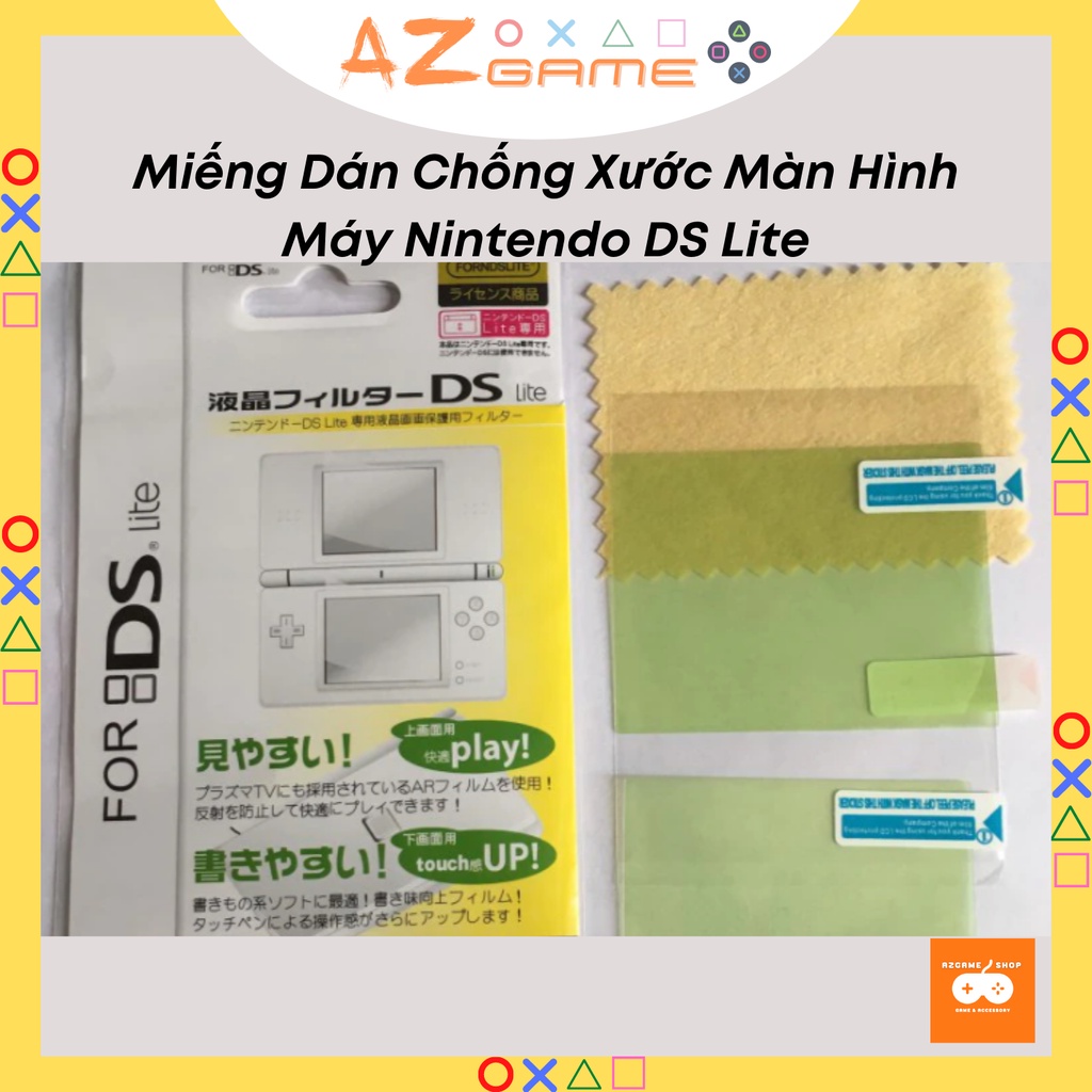 Miếng Dán Màn Hình Cho Nintendo DS Lite Cao Cấp
