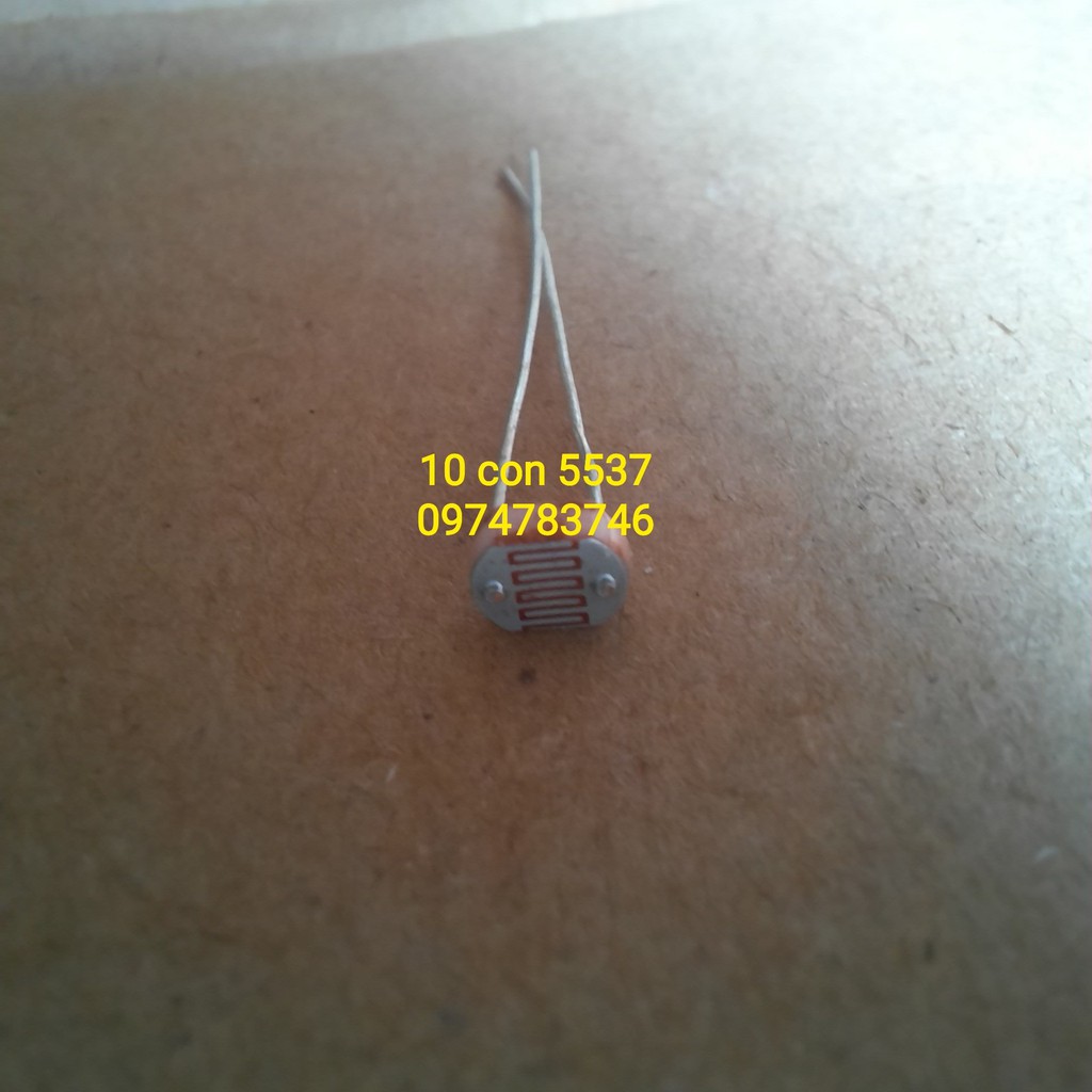 10 quang trở cảm biến ánh sánh 5506/5516/5528/5537/5539/5549/12528