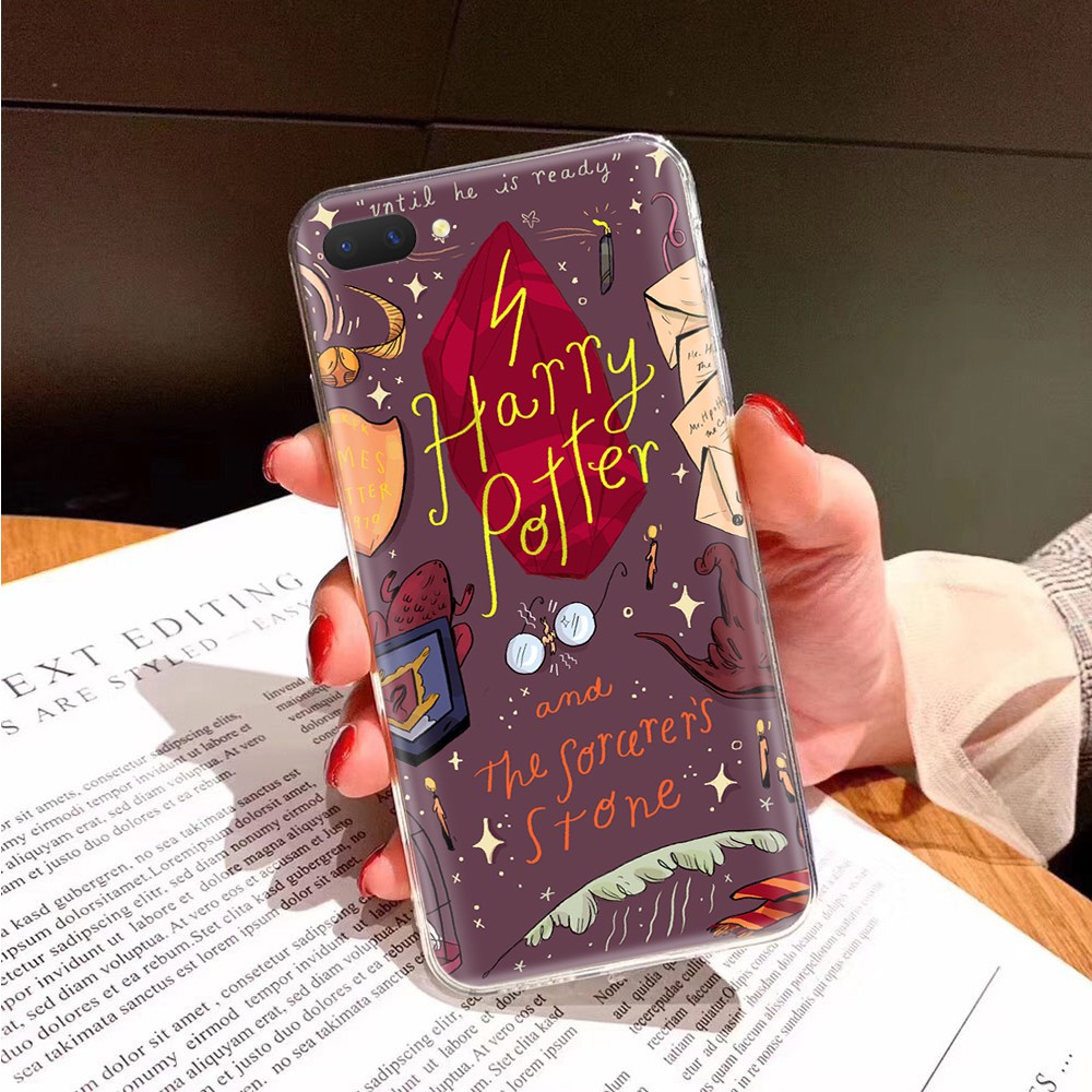 Ốp Lưng Trong Suốt In Hình Phim Harry Potter Cho Oppo F1S F1 Plus F3 F5 F7 Youth F9 A35 A73 A7