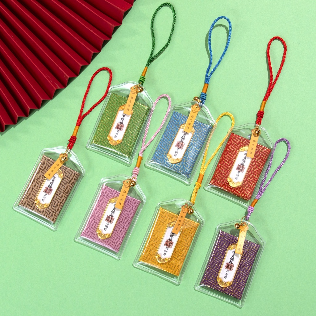 Sức Khỏe - Trường Thọ Linh Phù Tây Tạng - Túi phước Tài lộc - Bùa Hộ Mệnh - Túi Hộ Thân