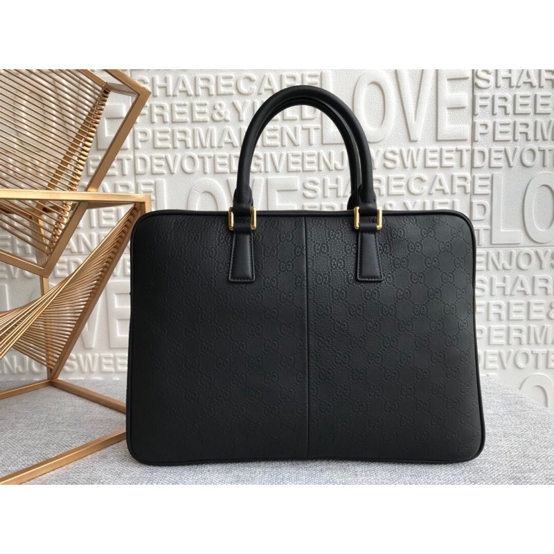 Cặp xách công sở nam họa tiết logo thương hiệu thời trang Gucci GG/GC cao cấp hàng vip 1-1 | BigBuy360 - bigbuy360.vn