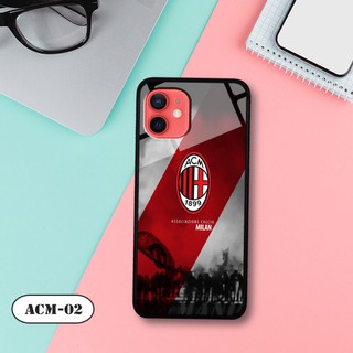 Ốp kính 3D iPhone 12 - in biểu tượng đội bóng