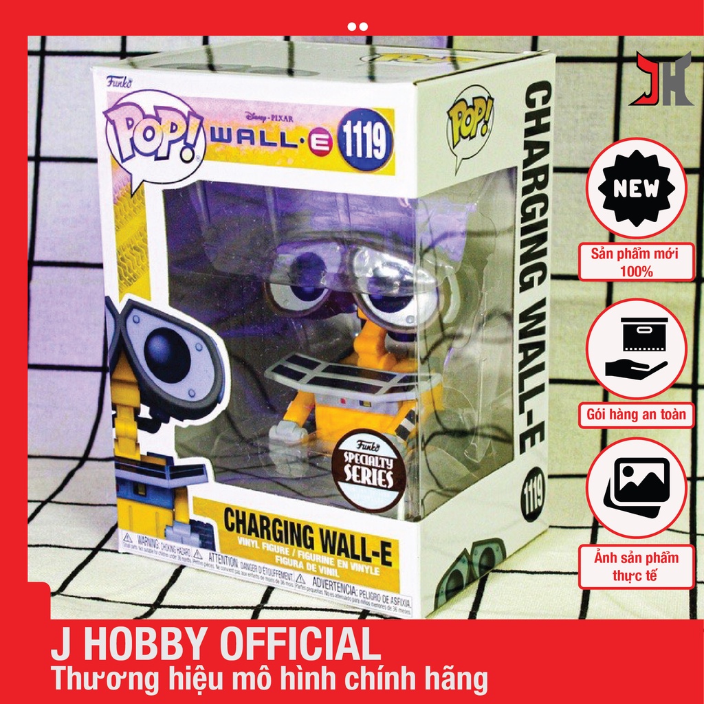 Disney Wall E mô hình đồ chơi Funko Chính hãng