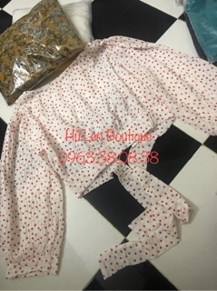 ÁO CROP CỘT NƠ LƯNG (KÈM HÌNH THẬT)