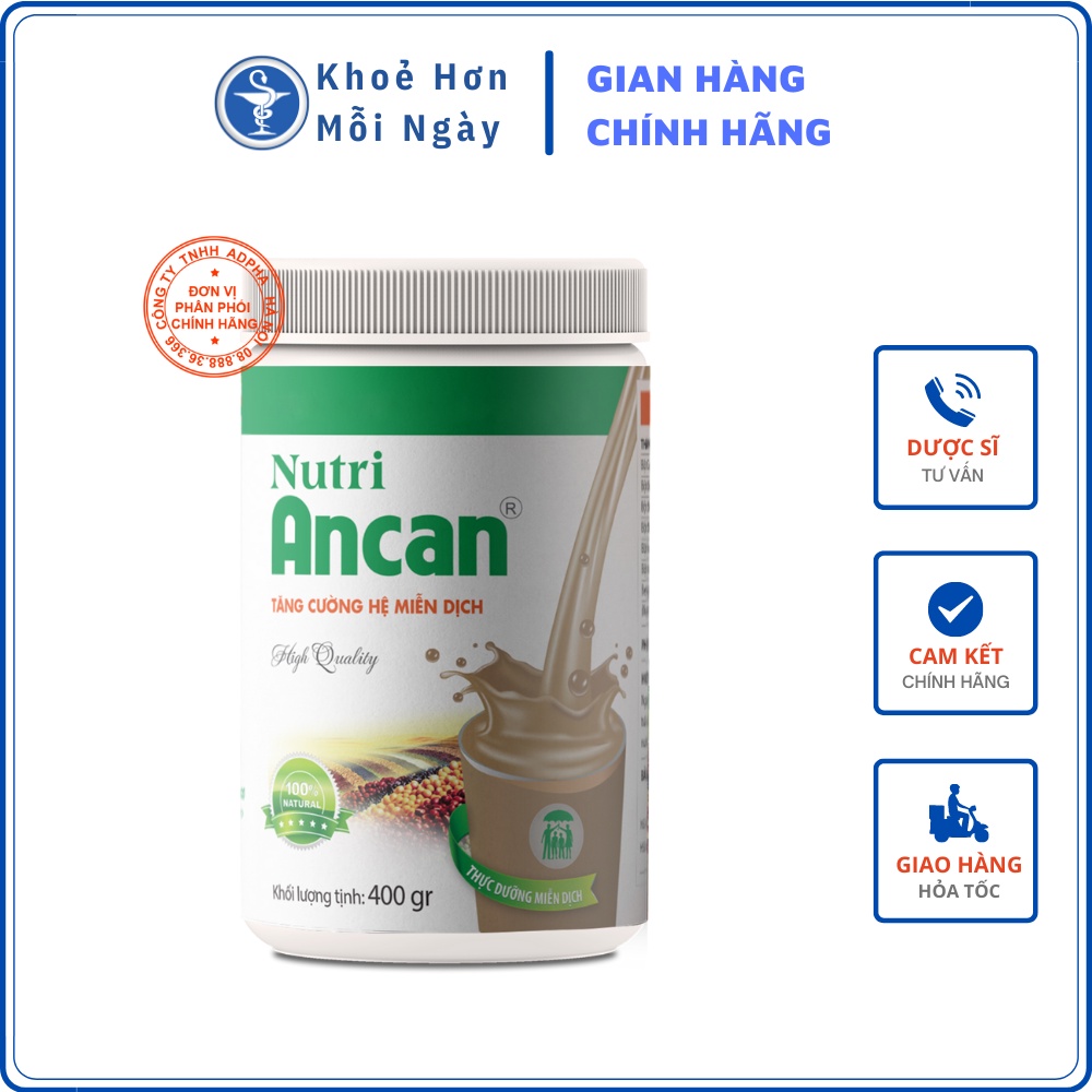 NUTRI ANCAN - Thực dưỡng tăng cường miễn dịch