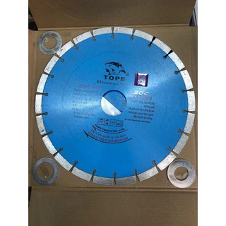 LƯỠI CẮT BÊ TÔNG TOPE KHÔ 300MM X 50 X 12  X 3.0