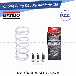 A6 [ Airblade 125 ] Bộ Combo sản phẩm FCC và B@ndo chống rung đầu xe dành cho Xe air blade 125 - PCX 125 - SH mode 125