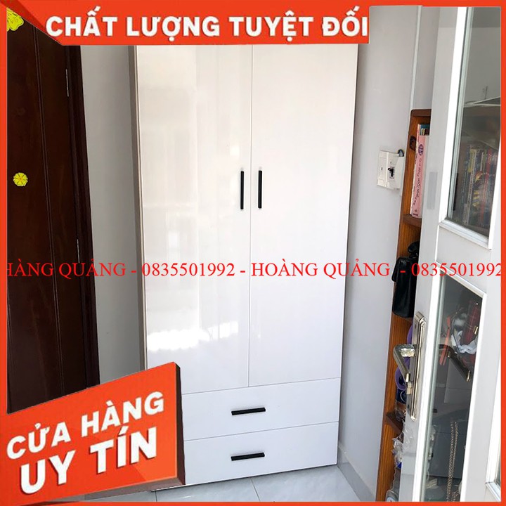 tủ quần áo cánh lùa_tủ nhựa đài loan 2 cánh lùa (miễn phí giao hàng hcm)