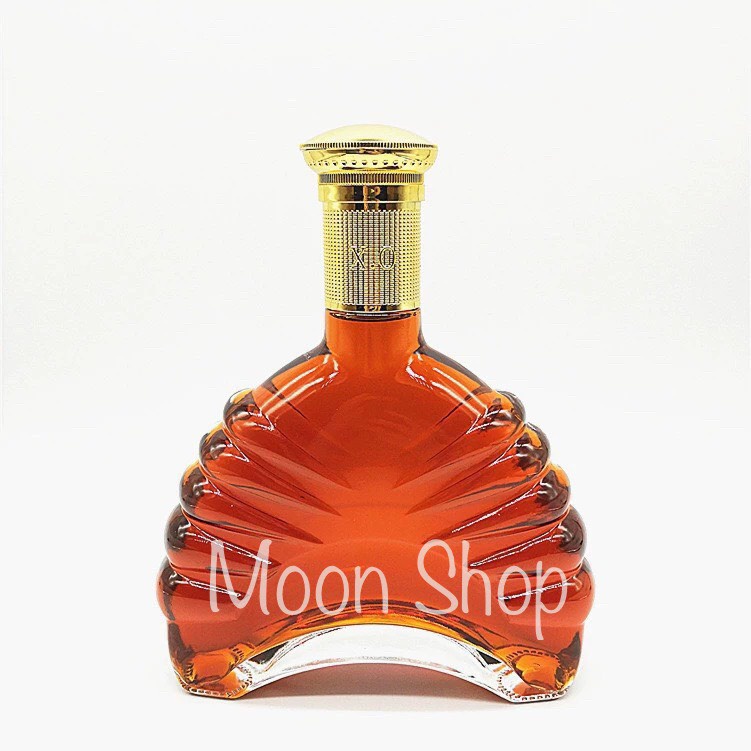 Bình Đựng Rượu Thủy Tinh Cao Cấp 750ml Nắp Vàng. Mẫu XO Số 1