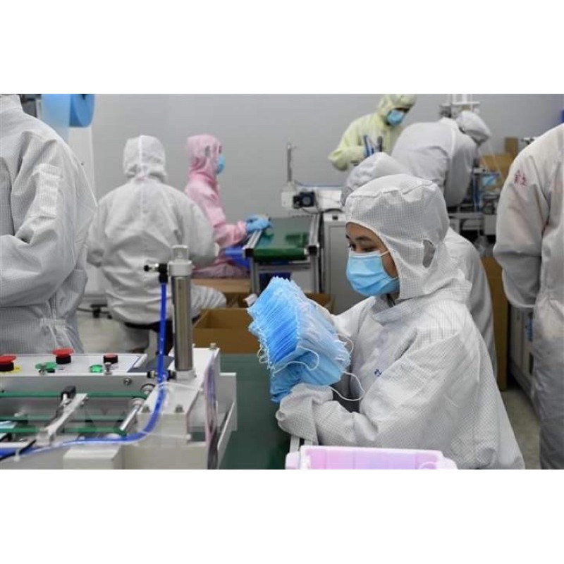 khẩu trang y tế 4 lớp { Hàng kiểm định chất lượng }