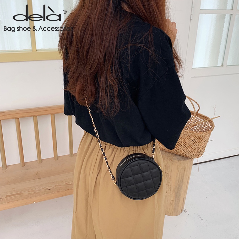 Dela Túi Đeo Chéo Hình Thoi mini Dễ Thương Thời Trang Xuân Hè Phong Cách Hàn Quốc Cho Nữ