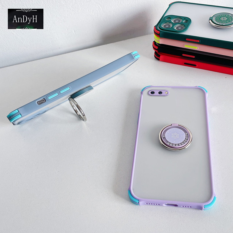 Ốp Lưng Chống Sốc Có Giá Đỡ Hình Camera 4 Cạnh Cho Oppo A3S A1K A12E Realme C1 Realme C2 | BigBuy360 - bigbuy360.vn