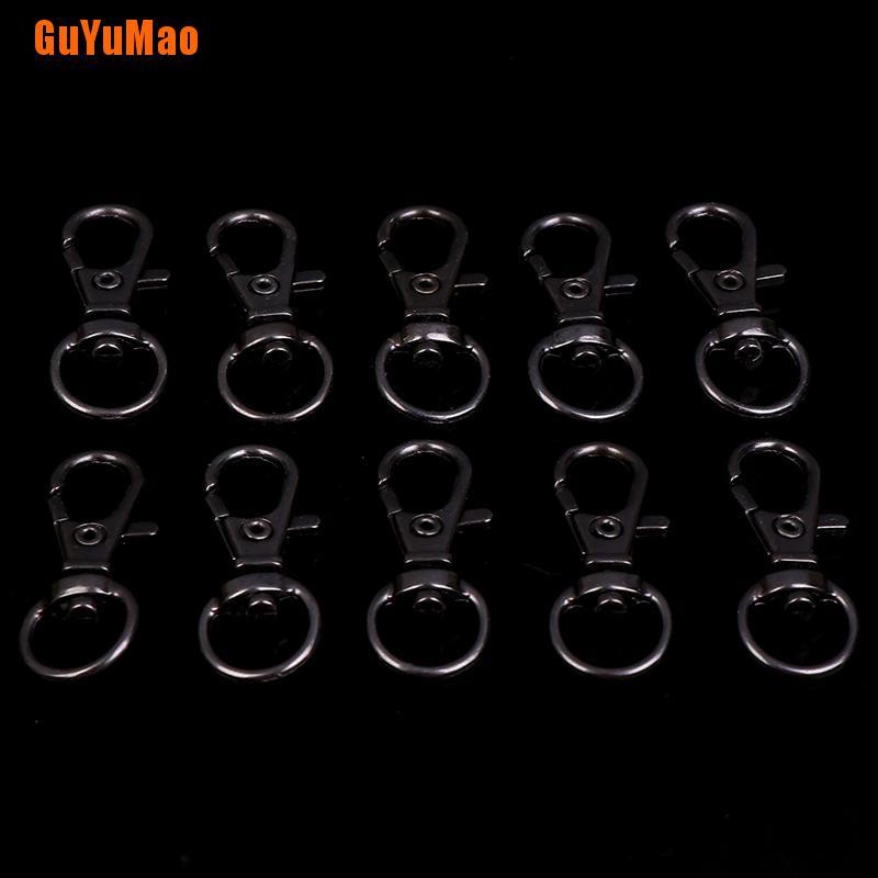 Set 10 Móc Kẹp Càng Cua Xoay Tự Làm Móc Khóa/Túi Xách