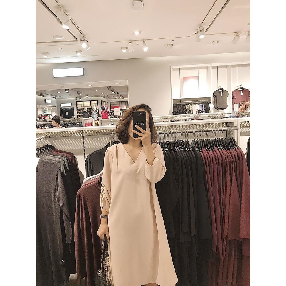 LAIT DRESS - Đầm suôn nhún tay | BigBuy360 - bigbuy360.vn