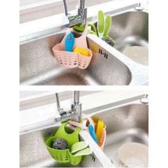 Giỏ nhựa treo bồn rửa bát