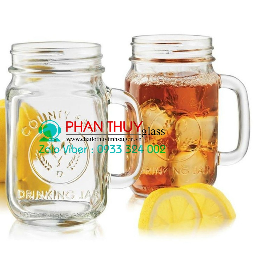 Ly Quai Có nắp 500ml in hình Con Gà