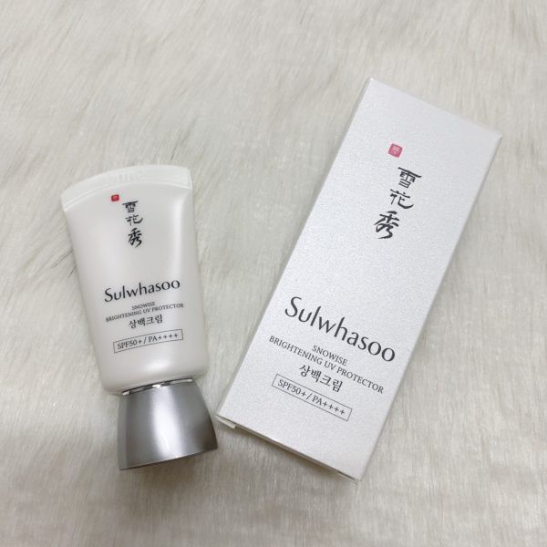 Kem chống nắng Sulwhasoo bạch sâm dưỡng trắng da, mờ nám - Sulwhasoo Snowise Brightening UV Protector SPF50+/PA++++ 20ml