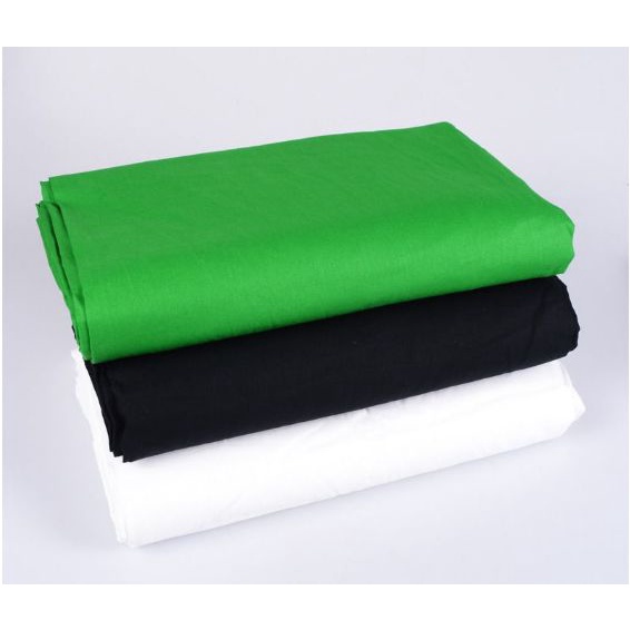 Phông nền studio màu đen vải dêt 3x5m