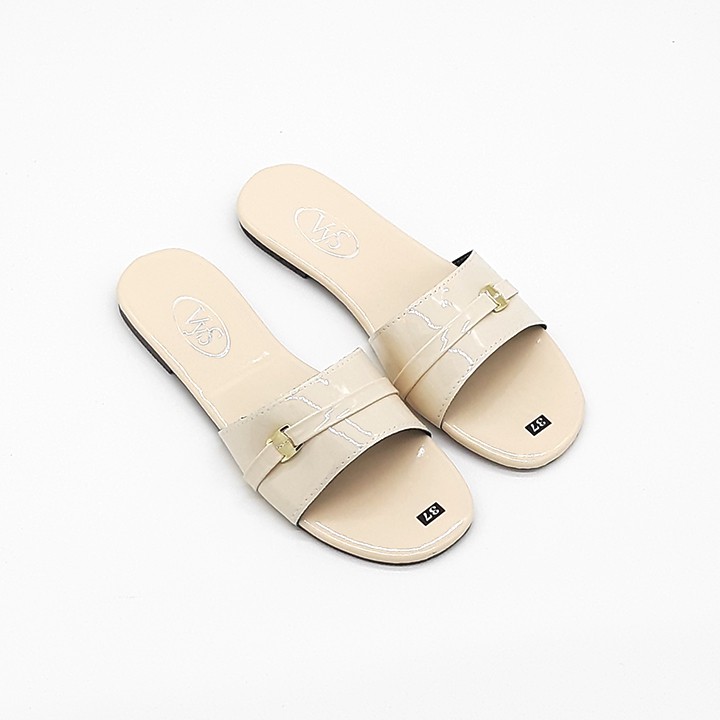 Dép lê bệt nữ quai ngang khoá vuông xinh xắn thời trang VYS TA6331 (Nhiều Màu)