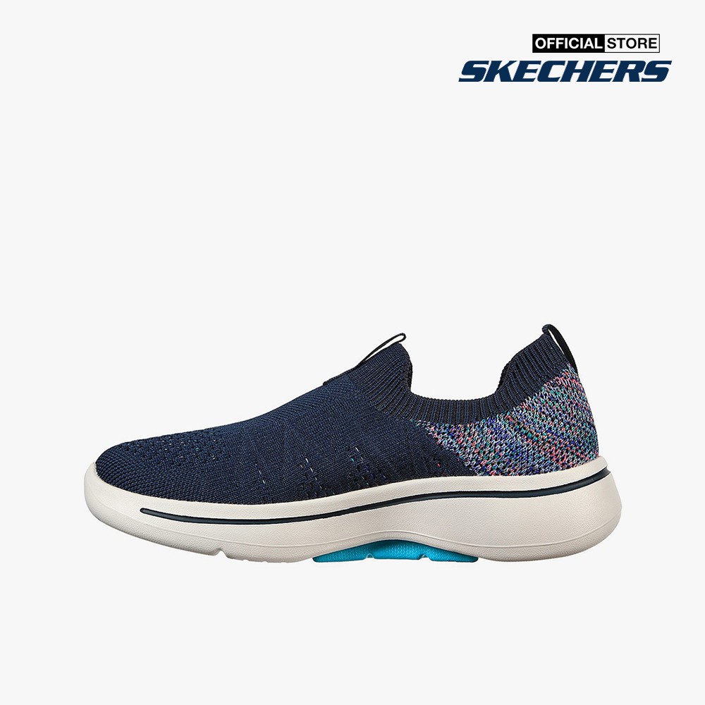 SKECHERS - Giày slip on nữ GOwalk Arch Fit Fun Times 124478-NVMT