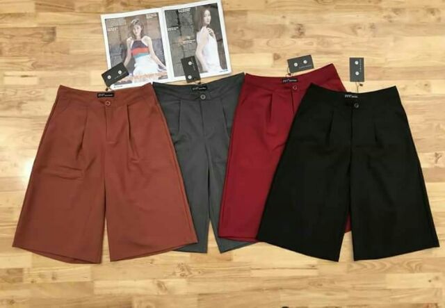 [FREE SHIP] Quần ống rộng lửng, Quần ống rộng ngang gối dài 50cm đủ size | BigBuy360 - bigbuy360.vn