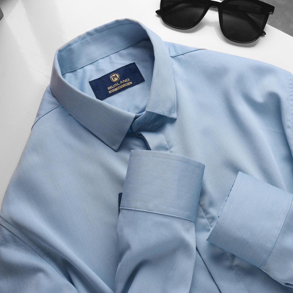 Áo sơmi nam màu thời trang siêu chất , chiếc sơmi có độ co giãn nhẹ sẽ làm hài quý zị ạ ! SMML8 | BigBuy360 - bigbuy360.vn