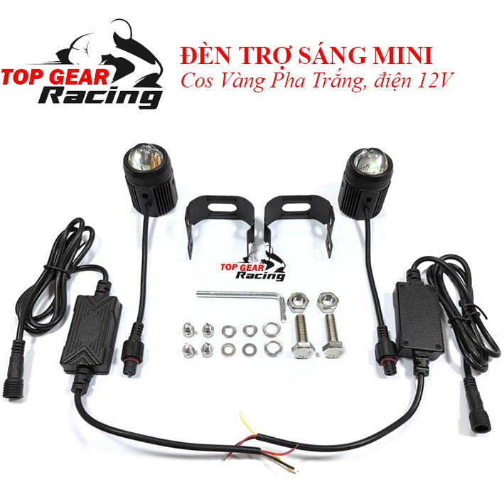 ĐÈN TRỢ SÁNG MINI 2 CHẾ ĐỘ- TẶNG KÈM CÔNG TẮC - COS VÀNG, PHA TRẮNG