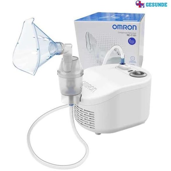 Máy Xông Mũi Họng Omron NE-C101 + Tặng Đèn Lấy Ráy Tai Cho Bé