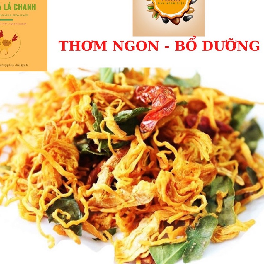 Khô gà lá chanh siêu ngon hàng loại 1_ăn vặt ngon mê ly