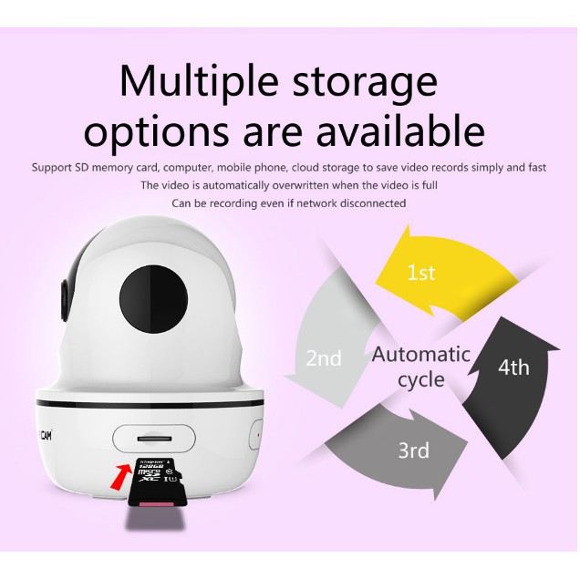 Camera wifi IP Vstarcam C26s Full HD 1080P , Bảo hành 12 tháng | BigBuy360 - bigbuy360.vn