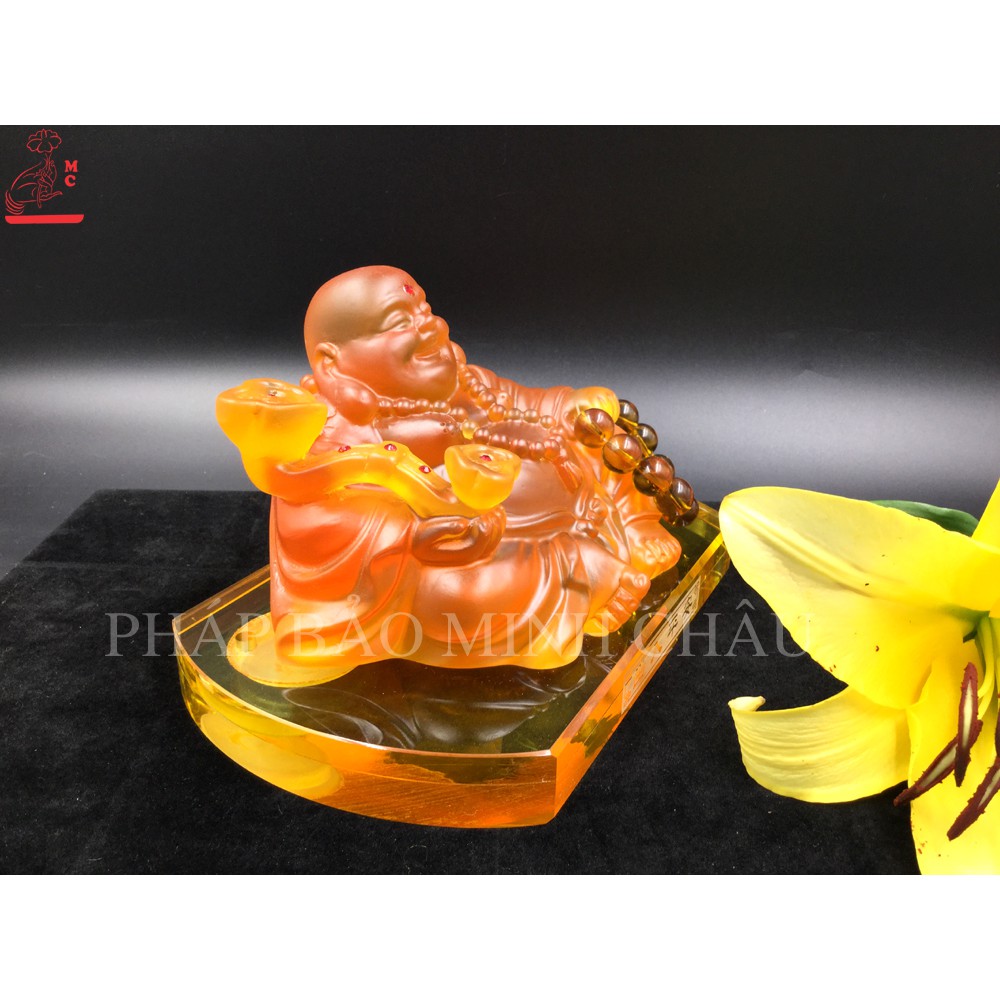 [PHÁP BẢO MINH CHÂU] Bày Ôtô Di Lặc (Như ý nhựa) To