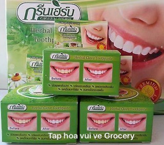 Kem Trắng Răng Green Herb Thái Lan