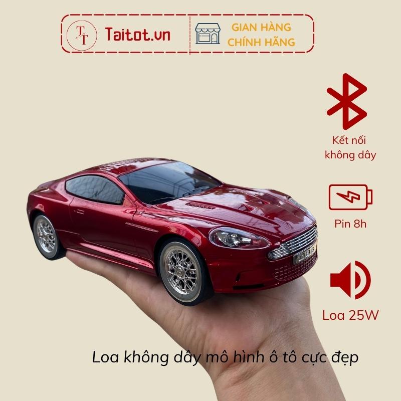 Loa bluetooth mini không dây WS-593 mô hình ô tô hỗ trợ thẻ nhớ - Taitot