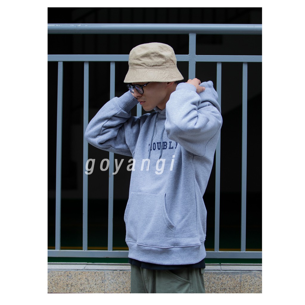 Áo hoodie goyangi Trouble NY oversize phong cách hàn quốc