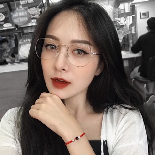 Kính gọng Kim loại Vintage Hàn Quốc