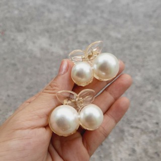 Kẹp tóc cherry đính hạt siêu xinh (3.5cm)