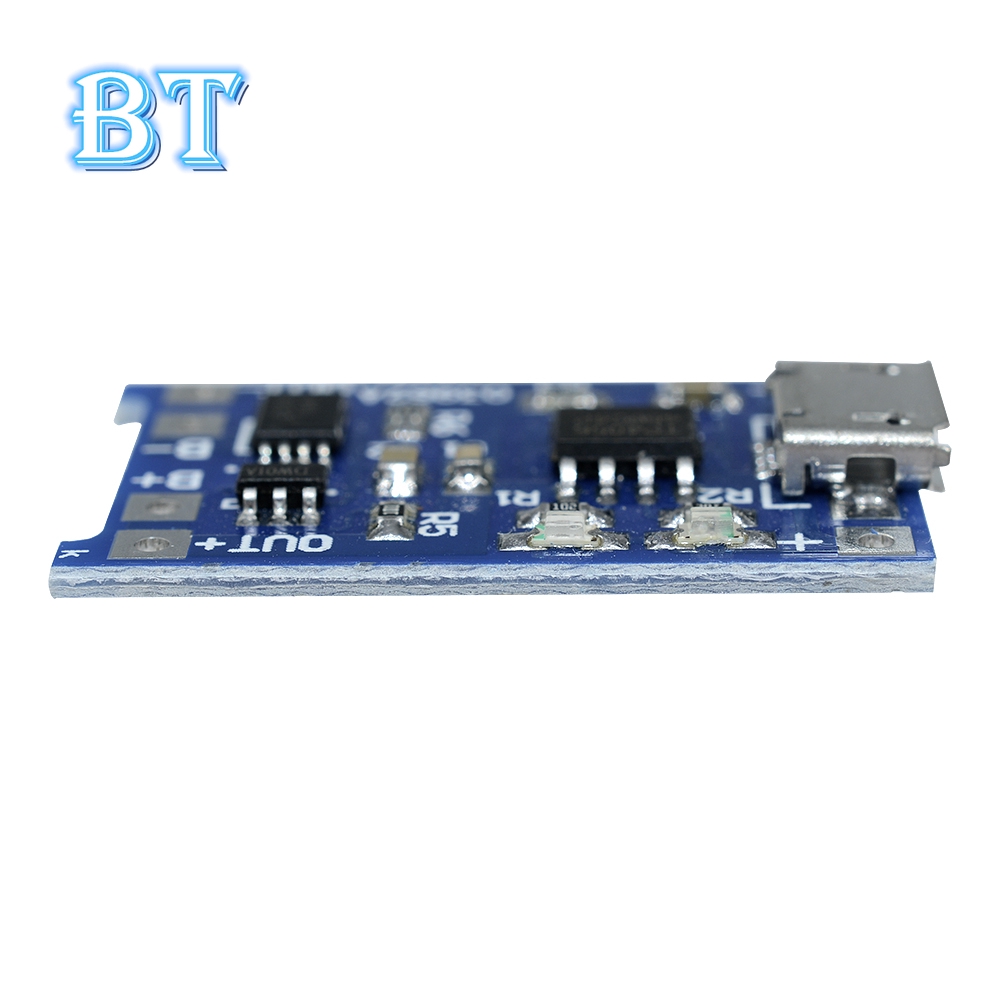 Mô-đun Sạc Pin Lithium Micro USB 5V 1A 18650 TC4056A Sự Bảo Vệ