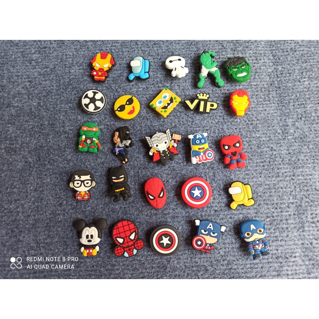 STICKER ️️Jibizt Dính Dép, DÍNH DÉP CÁ  Sấu Giá chỉ 1.000