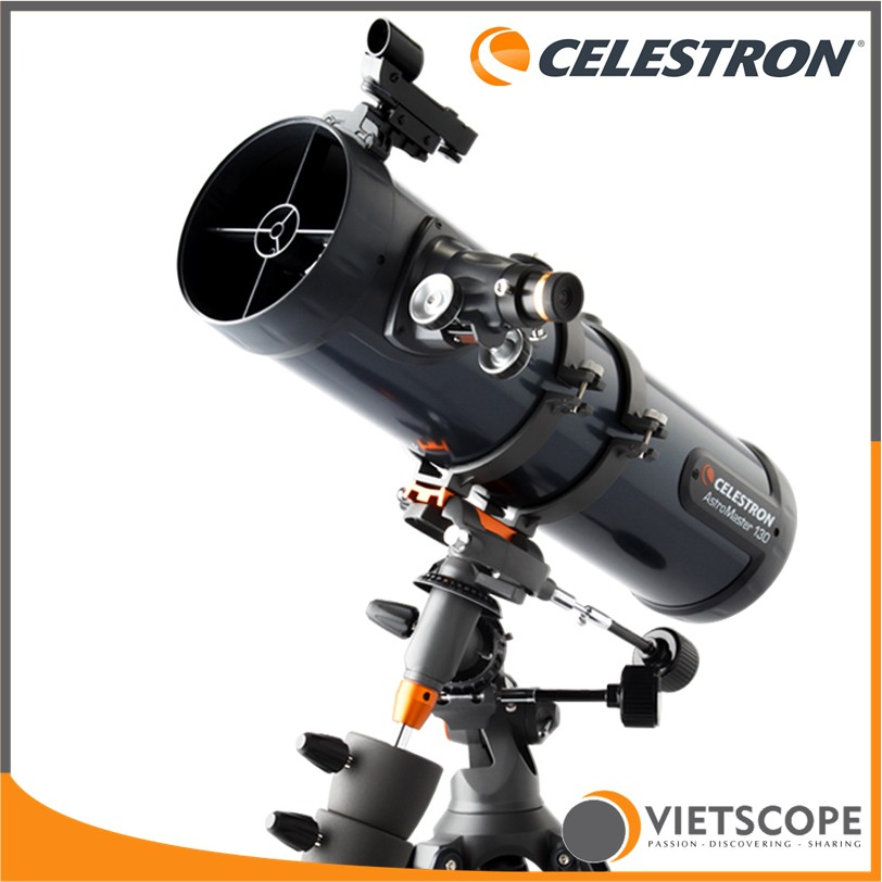 Kính thiên văn phản xạ Celestron AstroMaster 130EQ cao cấp cỡ lớn quan sát mặt trăng và các hành tinh, tinh vân