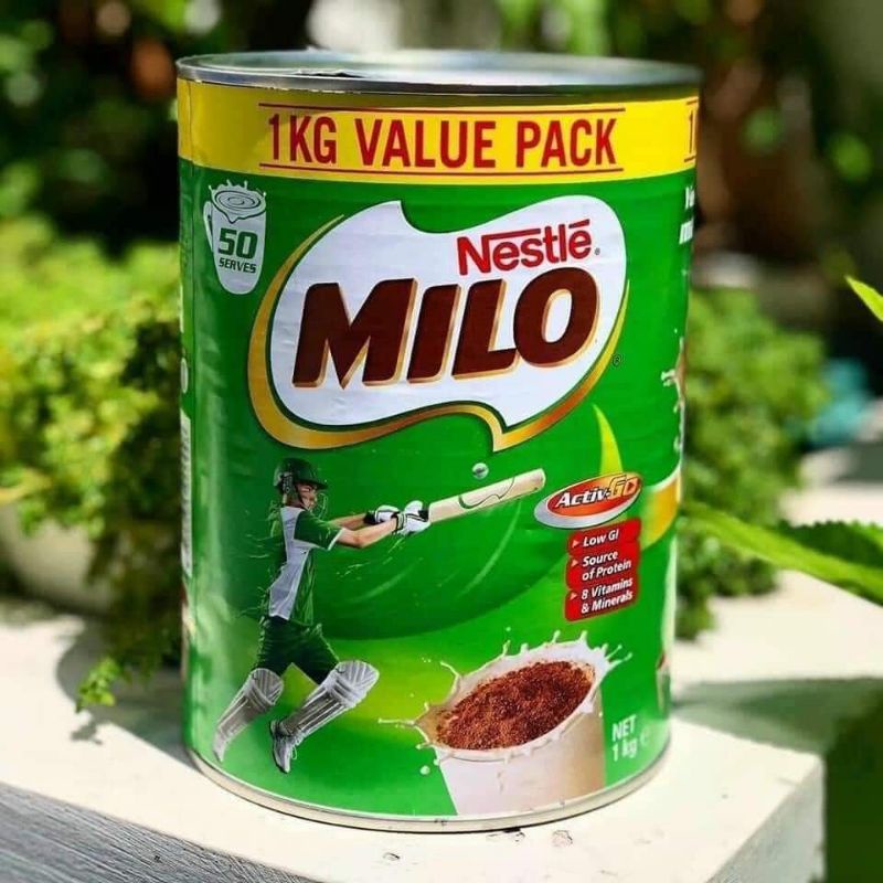 (Date T8/2023) Sữa Milo úc hộp 1 kg giá xả hòa vốn