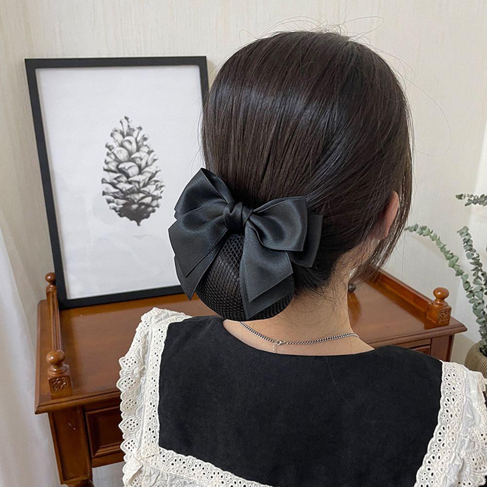 Vỏ Kẹp Tóc Đính Nơ Phong Cách Vintage Dành Cho Nữ