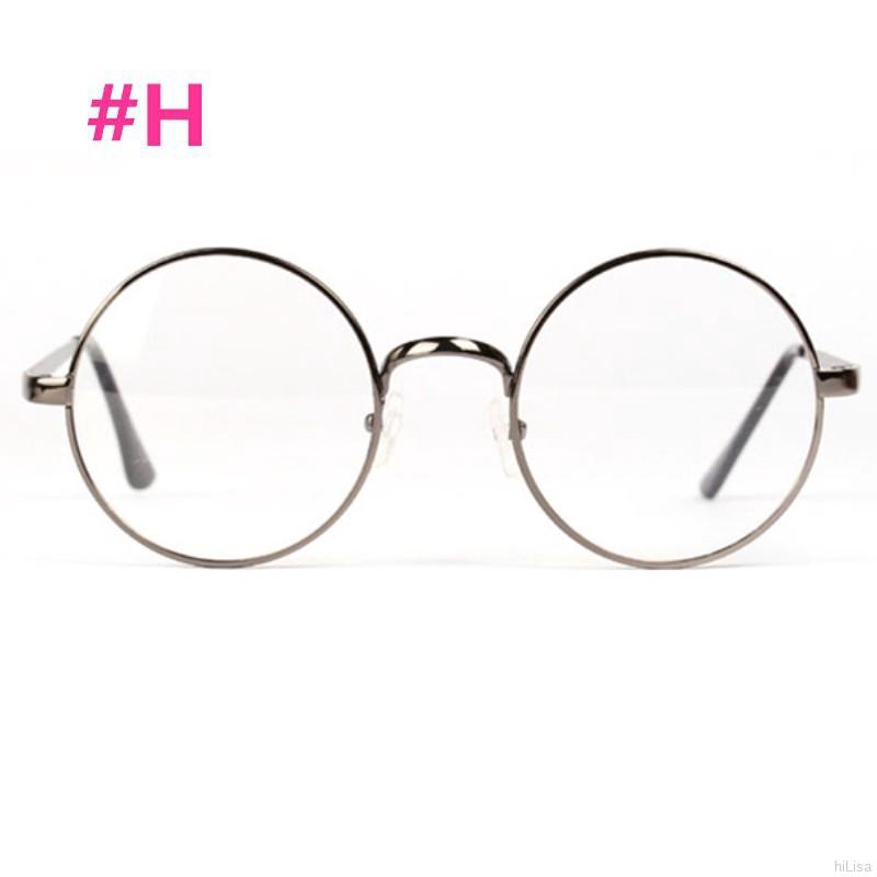 [Lisa]Kính mát tròn gọng kim loại phong cách retro | BigBuy360 - bigbuy360.vn