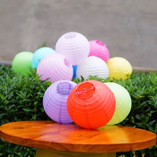 Đèn lồng giấy 30 cm - cầu tròn chất lượng cao