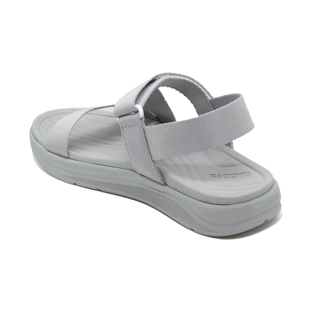 FACOTA | giày dép sandal nam, nữ xám bạc R mang đi chơi đi học NN11