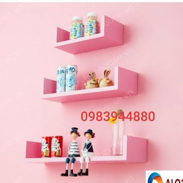 Bộ 3 thanh kệ chữ u 60  50  40  cm