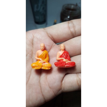 Bộ mô hình 8 nhà sư trang trí tiểu cảnh, bonsai, bán cạn, hòn non bộ.