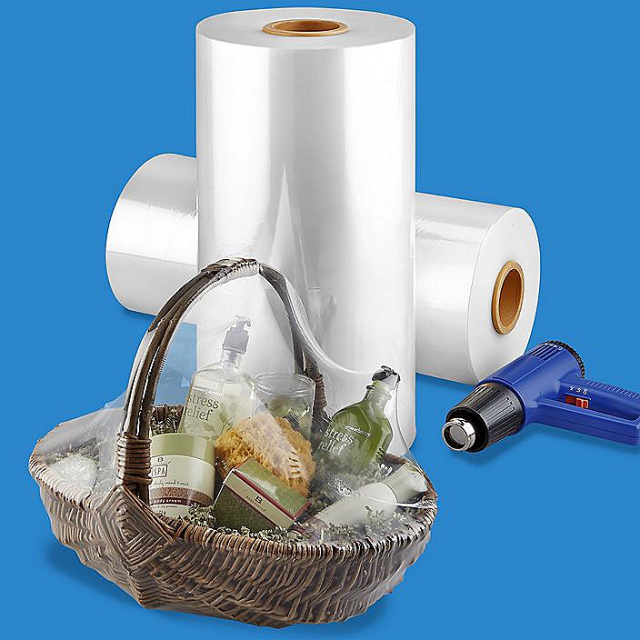 20 Túi Màng Co Bọc Giỏ Quà ,Giỏ Hoa Quả ,Màng Co Khay Gỗ,Khay Hoa Quả Hàng Loại 1 ,Trong,Bóng Đủ Size