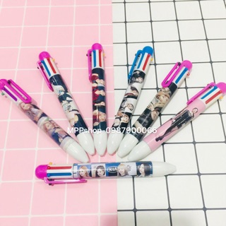 Bút BLACKPINK 6 ngòi 6 mầu khác nhau bút kpop thần tượng mẫu ngẫu nhiên