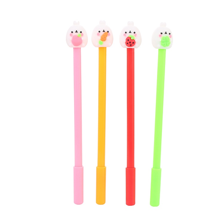 Set 4 Bút Mực Nước Hình Thỏ Hoạt Hình Dễ Thương